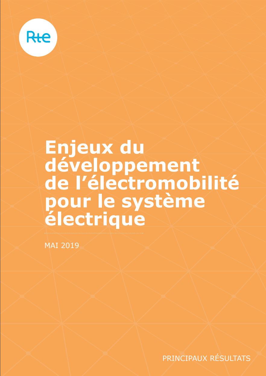 Etude RTE – Electromobilité et système électrique – mai 2019